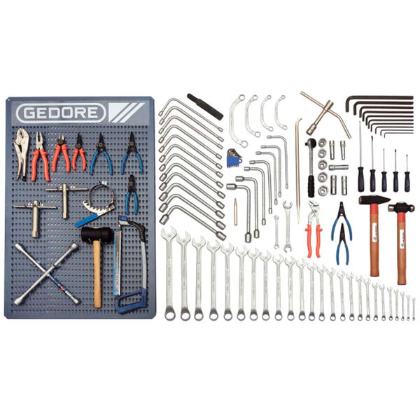 Kit De Ferramentas P/ Carros Gedore 107 Peças - Kit Oficina -