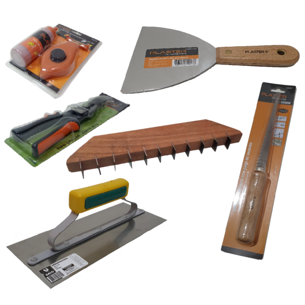 Kit De Ferramentas Para Gesseiro Nº 27