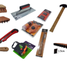 Kit De Ferramentas Para Gesseiro Nº 7 Contém 13 Itens