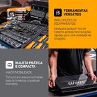 Kit De Ferramentas Wf M110 Com 100 Peças Em Aço Cromo Vanádio