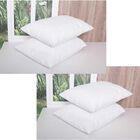 Kit De Fronhas Impermeáveis Mário 04 Peças C/ Zíper - Branco