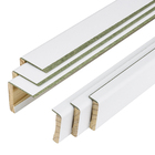 Kit de guarnição regulável de 1 a 4 cm revestida branca 2L 220x7x1,5cm Ipumirim