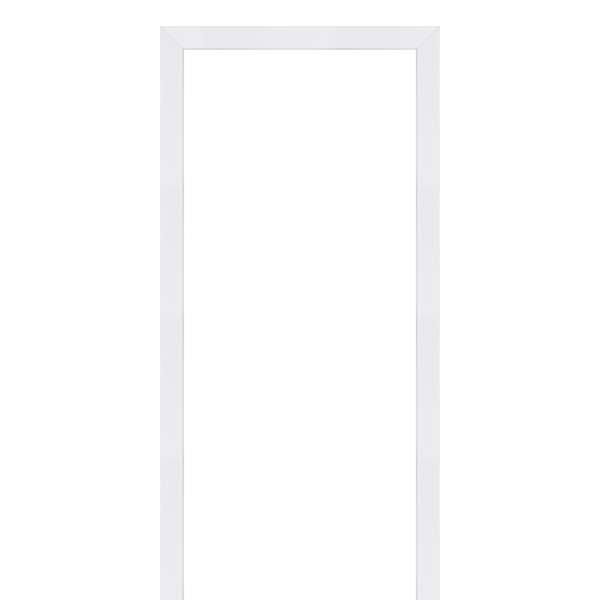 Kit de guarnição regulável de 1 a 4 cm revestida branca 2L 220x7x1,5cm Ipumirim