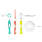 Kit De Higiene Bucal Infantil Com Massageador E Escova Buba