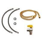Kit De Instalação De Flexíveis Para Aquecedores 1/2