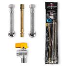 Kit De Instalação Komeco Para Aquecedor De Água A Gás 40cm X