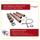 Kit De Instalação Para Saunas Gerador De Vapor Em Cobre De 1.
