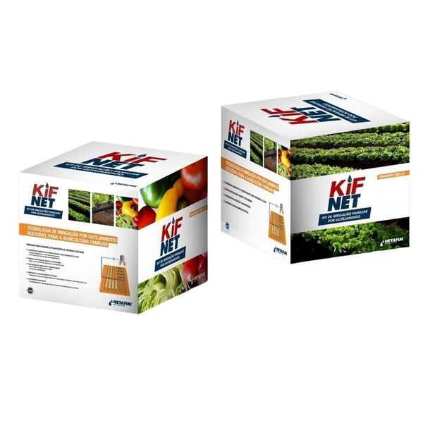 Kit De Irrigação Familiar Por Gotejamento Kifnet - 250 M² - N