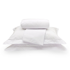 Kit De Lençol Tamanho Solteiro Branco 100% Algodão 200 Fios 3