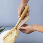 Kit de Limpeza Escova e Pá Off White Oikos