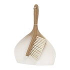 Kit de Limpeza Escova e Pá Off White Oikos