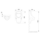 Kit De Mictório Com Válvula E Complementos De Instalação Eco