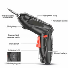 Kit De Parafusadeira Elétrica 46 Peças