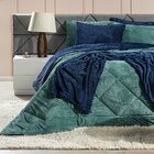 Kit De Peseira Canelada Denver C/ Fronhas 03 Peças - Tecido C