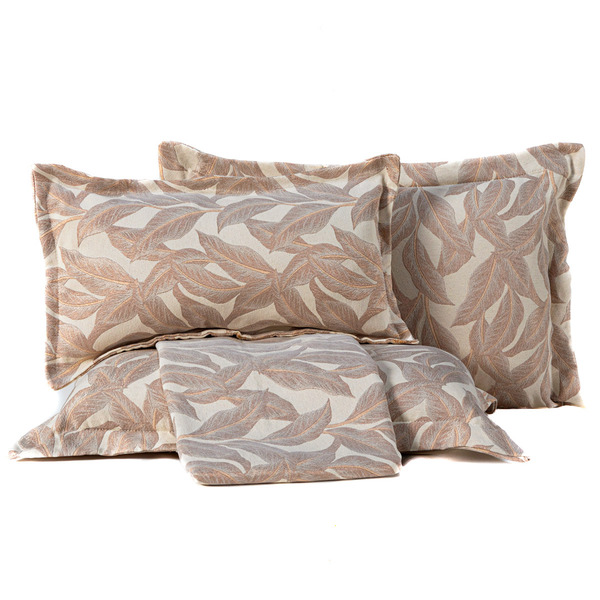 Kit De Peseira Estampada Vernazza C/ Almofada 04 Peças - Teci