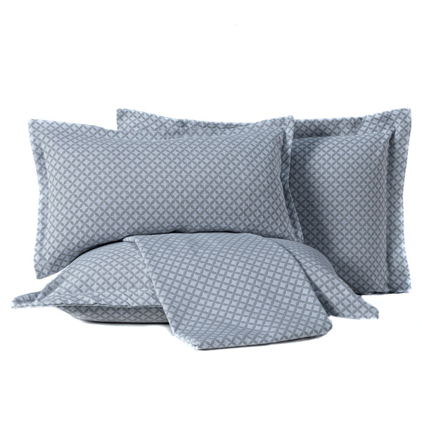 Kit De Peseira Estampada Vernazza C/ Almofada 04 Peças - Teci