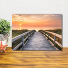 Kit De Placa Europa+ Entardecer No Mar 30x45