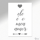 Kit De Placas Decorativas Ela E Ele A4