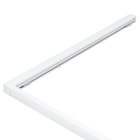 Kit de Porta de Correr com Folha de Porta Lisa Madeira Pintura UV Branco 2,10x0,82m e Trilho em Laca Branco Artens