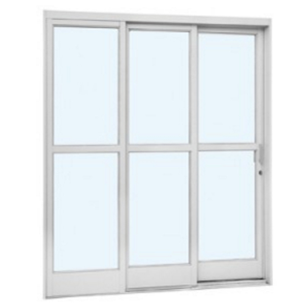 Kit de Porta Montada de Correr Lisa de Aço Pintado 2,17x1,60m Sasazaki