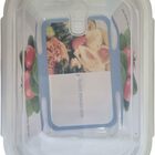 Kit De Potes Herméticos De Vidro Retangulares, Com Tampa Clic