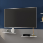 Kit De Prateleiras Mark Branco