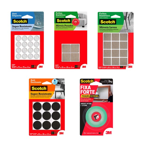 Kit de Proteção para móveis + Fixação 3M