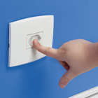 Kit de Protetores Multiuso Casa Segura Branco e Incolor 30 peças Lolly