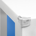 Kit de Protetores Multiuso Casa Segura Branco e Incolor 30 peças Lolly