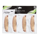 Kit de Puxadores Cava para Móveis 108mm Rose Gold  4 peças