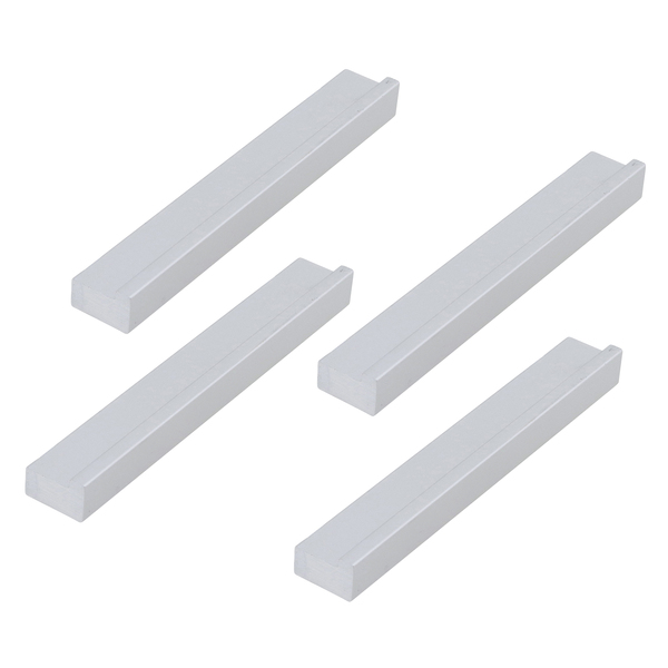 Kit de Puxadores para Móveis Aço 64mm