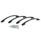 Kit de Puxadores Para Móveis Zamac 96mm