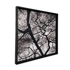 Kit de Quadros Decorativos Árvore Ramos Preto e Branco