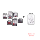 Kit De Quadros Decorativos Europa + Dente De Leão 30x45