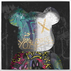 Kit De Quadros Kaws Arte Urbana Urban 80x80cm