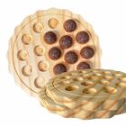 Kit De Tábuas Expositoras De Doces E Brigadeiros Em Madeira