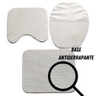 Kit De Tapete Para Banheiro 3 Peças Tecil Arabic