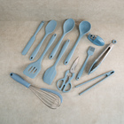 Kit De Utensílios 12 Peças Oikos Azul U