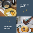 Kit De Utensílios De Silicone C/ 9 Peças Verde Escuro - Oikos