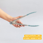 Kit De Utensílios De Silicone Com 7 Peças Azul - Oikos Azul U
