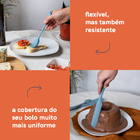 Kit De Utensílios De Silicone Com 8 Peças Amarradores Azul -