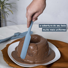 Kit De Utensílios De Silicone Com 8 Peças Azul - Oikos
