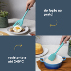 Kit De Utensílios De Silicone Com 8 Peças Verde - Oikos Verde