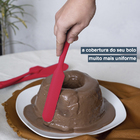 Kit De Utensílios De Silicone Com 8 Peças Vermelho - Oikos