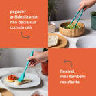 Kit De Utensílios De Silicone Verde Oikos – 7 Peças Verde U