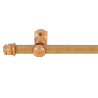 Kit de Varão Aço Eco Compacto 1,50m Cerejeira 28mm