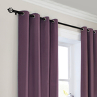 Kit de Varão Alumínio Coroa 2,10m Petróleo 28mm