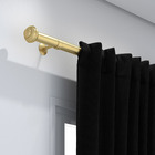 Kit de Varão Alumínio Elegance 1,50m Golden Vintage 28mm