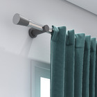 Kit de Varão Alumínio Jade Nobre 2,00m Grafite 28mm