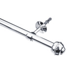 Kit de Varão Alumínio Prata 2m 19mm Couselo